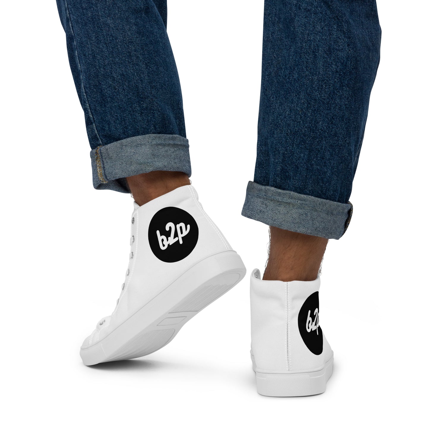 Men’s B2P high top canvas shoes